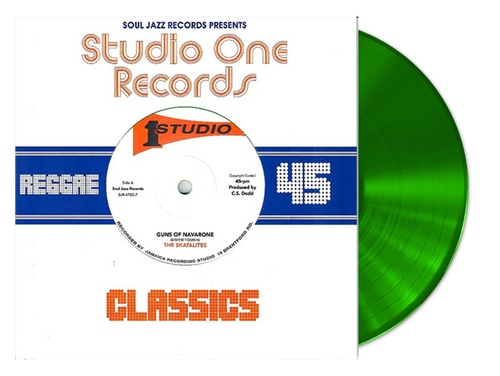 Guns Of Navarone / Marcus Garvey (Green Vinyl) - The Skatalites (7 Inch Vinyl)