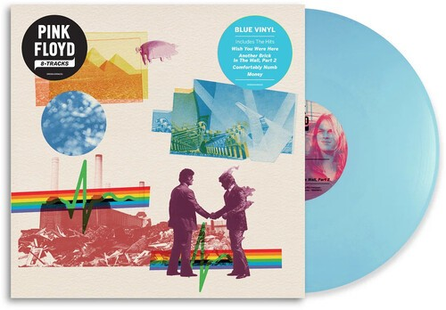8-Tracks (Blue Vinyl) - Pink Floyd (LP)