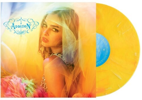 Addison (Yellow Marbled Vinyl) - Addison Rae (LP)