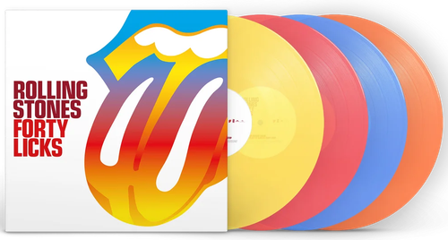Forty Licks (Transparent Multicolor Vinyl) - The Rolling Stones (4LP)