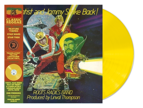 Scientist & Jammy Strike Back! (Yellow Lightsaber Vinyl) - Roots Radics Band (LP)