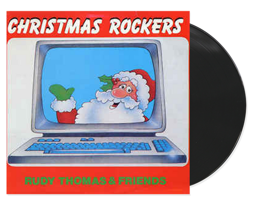 Christmas Rockers - Rudy Thomas & Friends (LP)