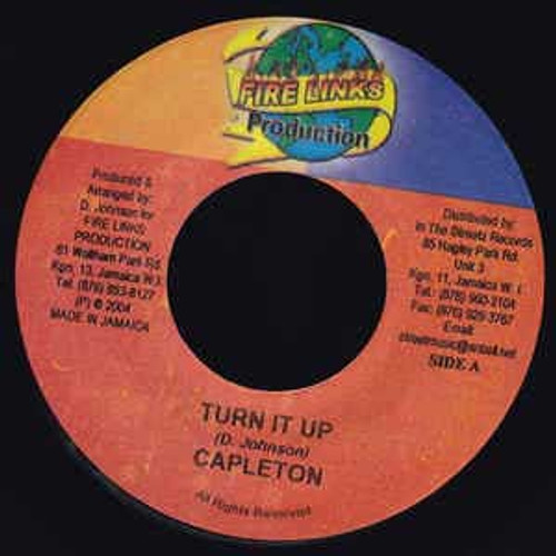 Turn It Up - Capleton (7 Inch Vinyl)