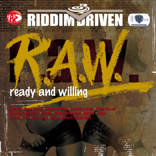 R.A.W.(Ready & Willing) - Riddim Driven - Various Artists (LP)