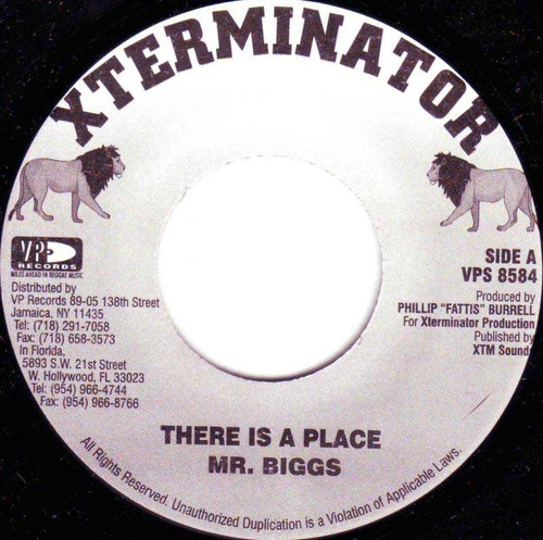 There Is A Place - Mr. Biggs (7 Inch Vinyl)