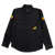 RD Lion Black Woven Shirt (LS)