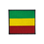 Rasta Rectangular Patch