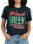 Black Green And Reggae T-Shirt - Women