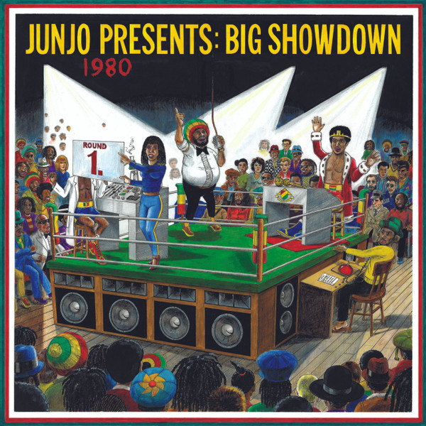 英2LP Roots Radics Junjo Presents: Big Showdown (2LP) GREL2103 Greensleeves UK /00250 2103_Junjo_Big_Showdown__42095