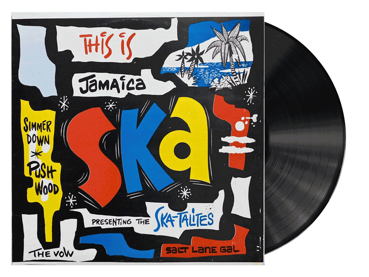 Image of This Is Jamaica Ska Presenting The Ska-talites - Various Artists (LP)