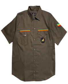 RD Lion Green - Woven Shirt