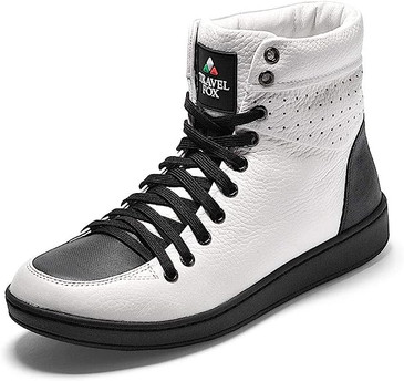 Travel Fox Lace-up High Top White/Black