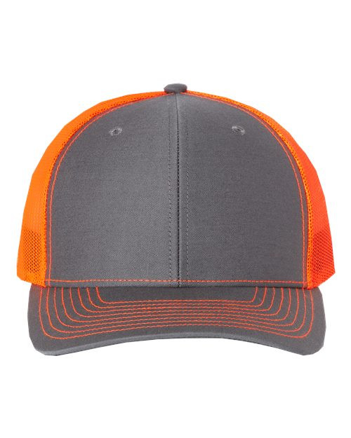 Charcoal/Neon Orange