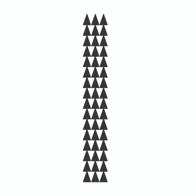AnyDecals Hawaiian Tattoo Triangle Band Pattern Vinyl Decals AnyDecals Hawaiian Tattoo Triangle Band Pattern Vinyl Decals