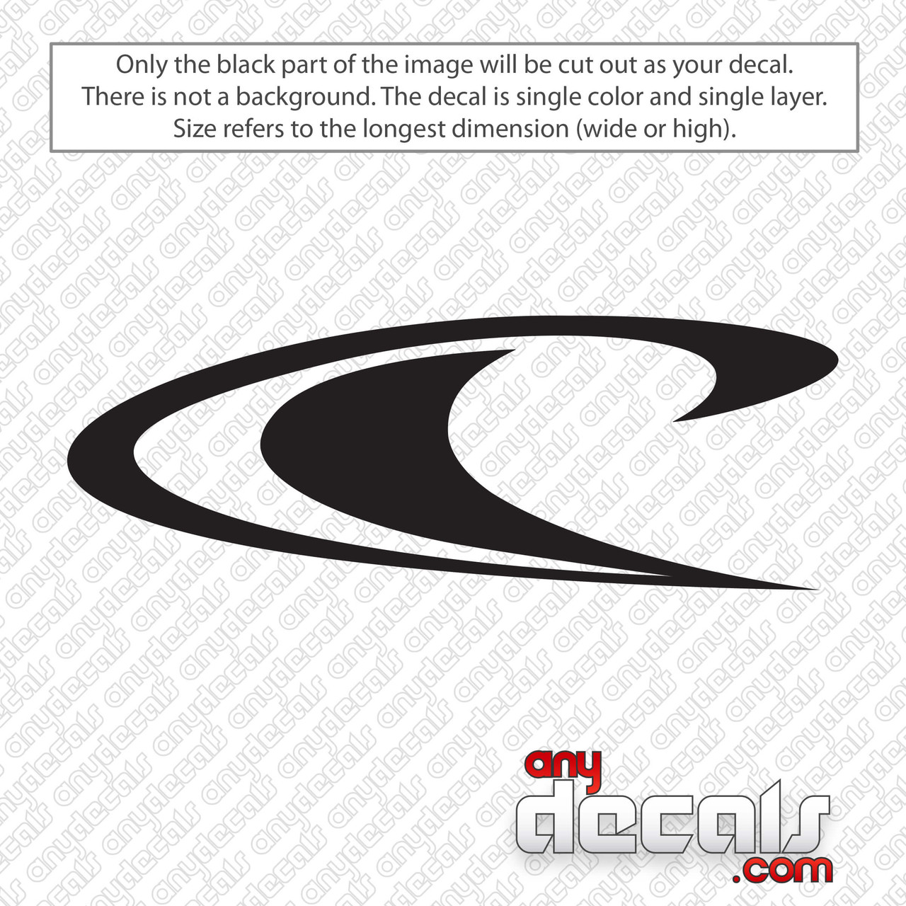 Oneill Emblem Decal Sticker