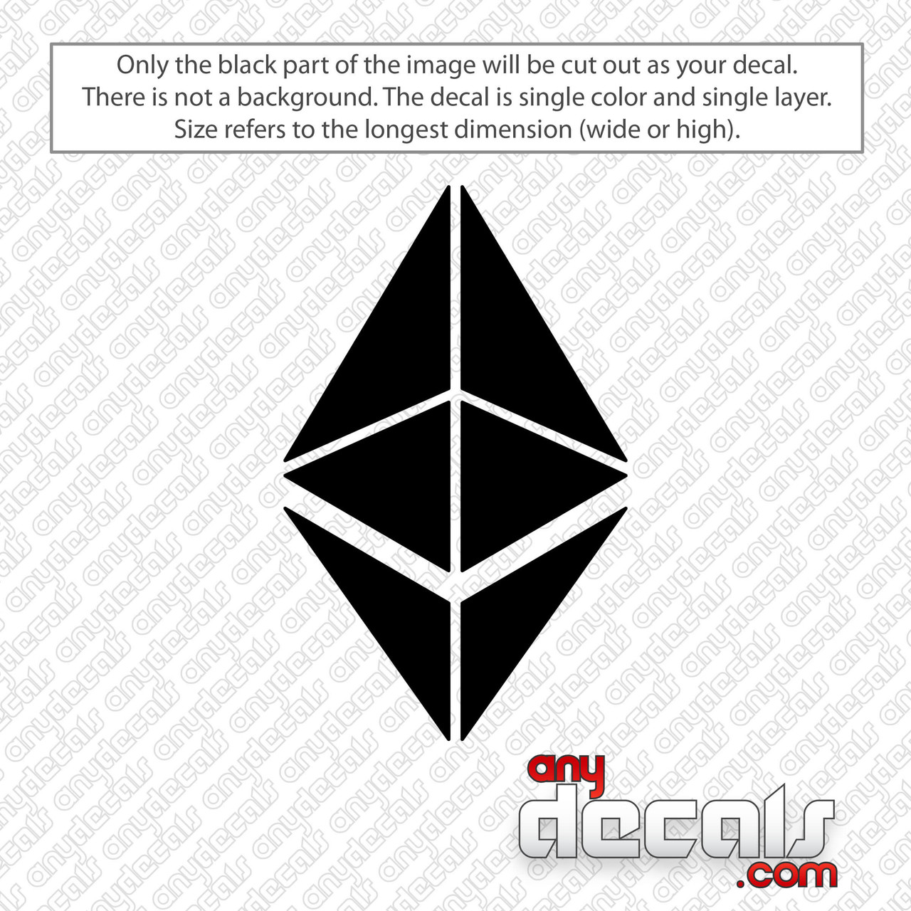 Ethereum Logo Decal Sticker AnyDecals ethereum-logo-decal-sticker-anydecals