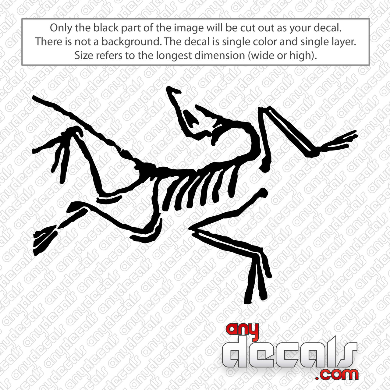 Arc'teryx Decal Sticker - AnyDecals.com