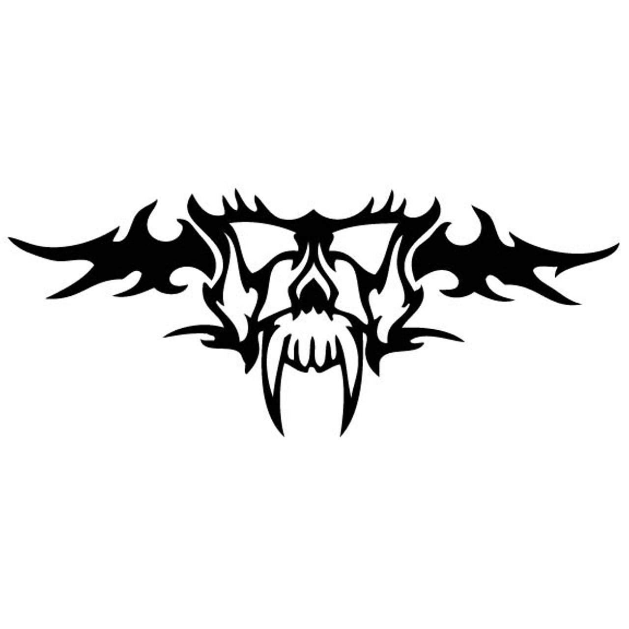 Skull Car Decal 07