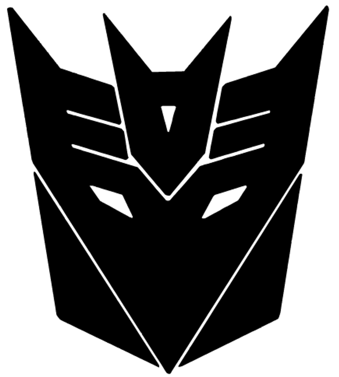 decepticon bumper sticker