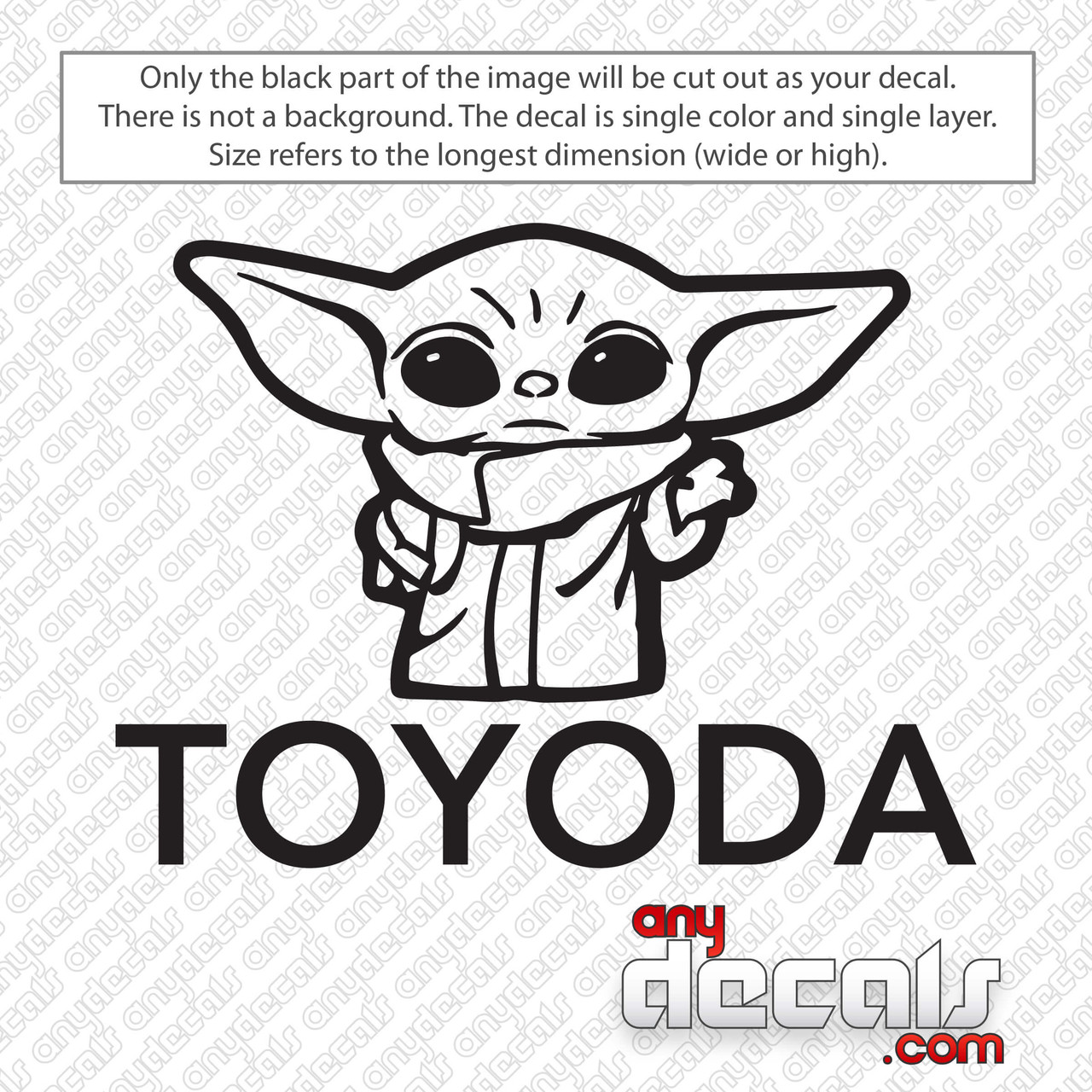 yoda car emblem