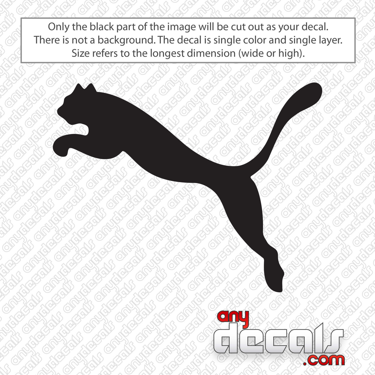 panther car decal