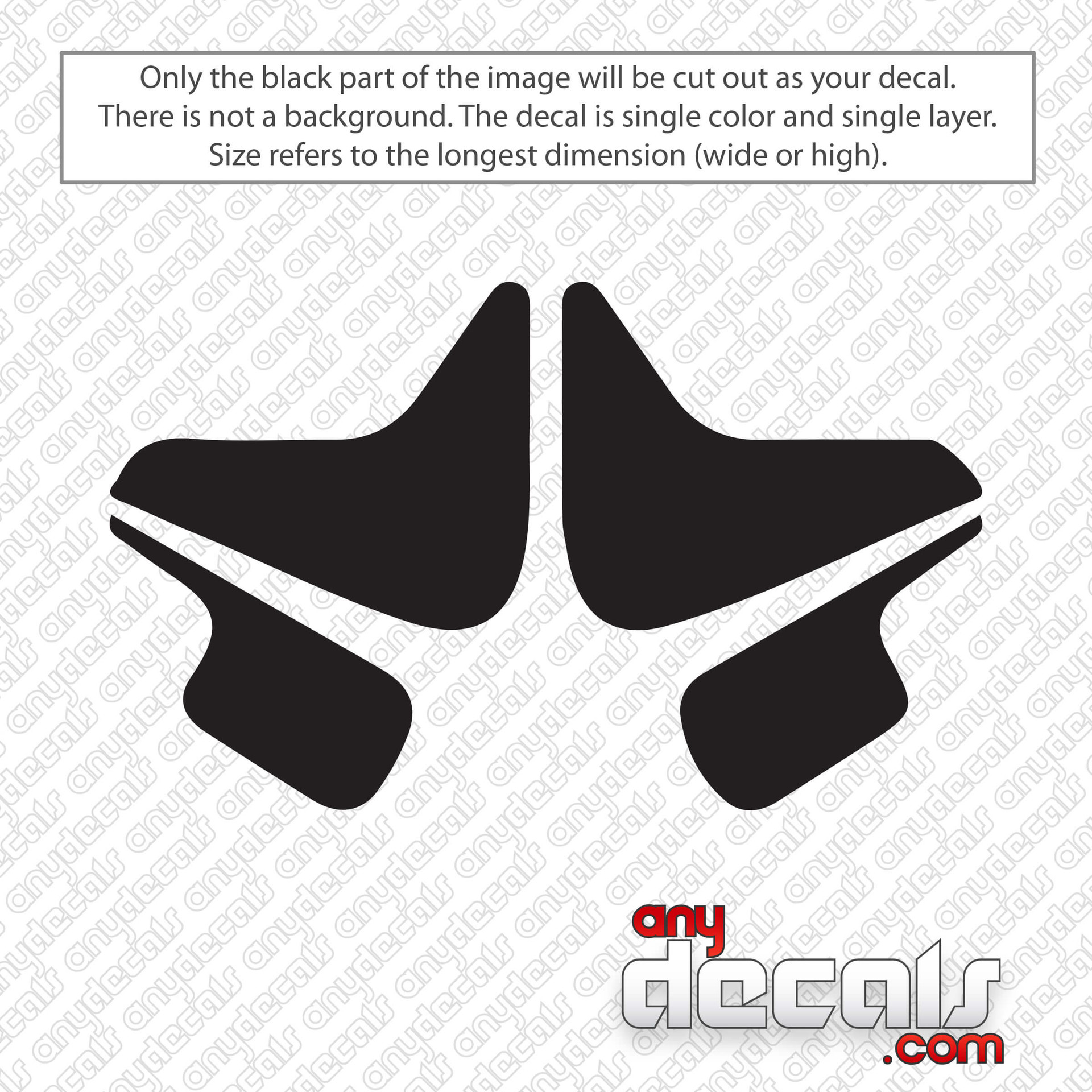 Rome SDS Snowboards Logo Decal Sticker