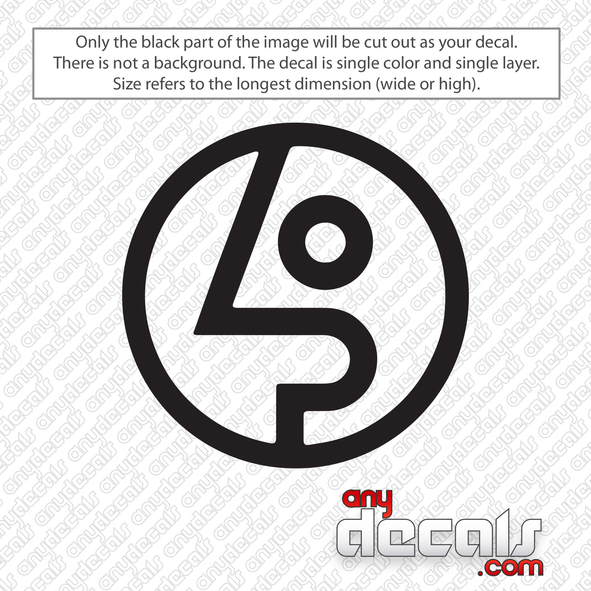 Jones Snowboards Logo Decal Sticker