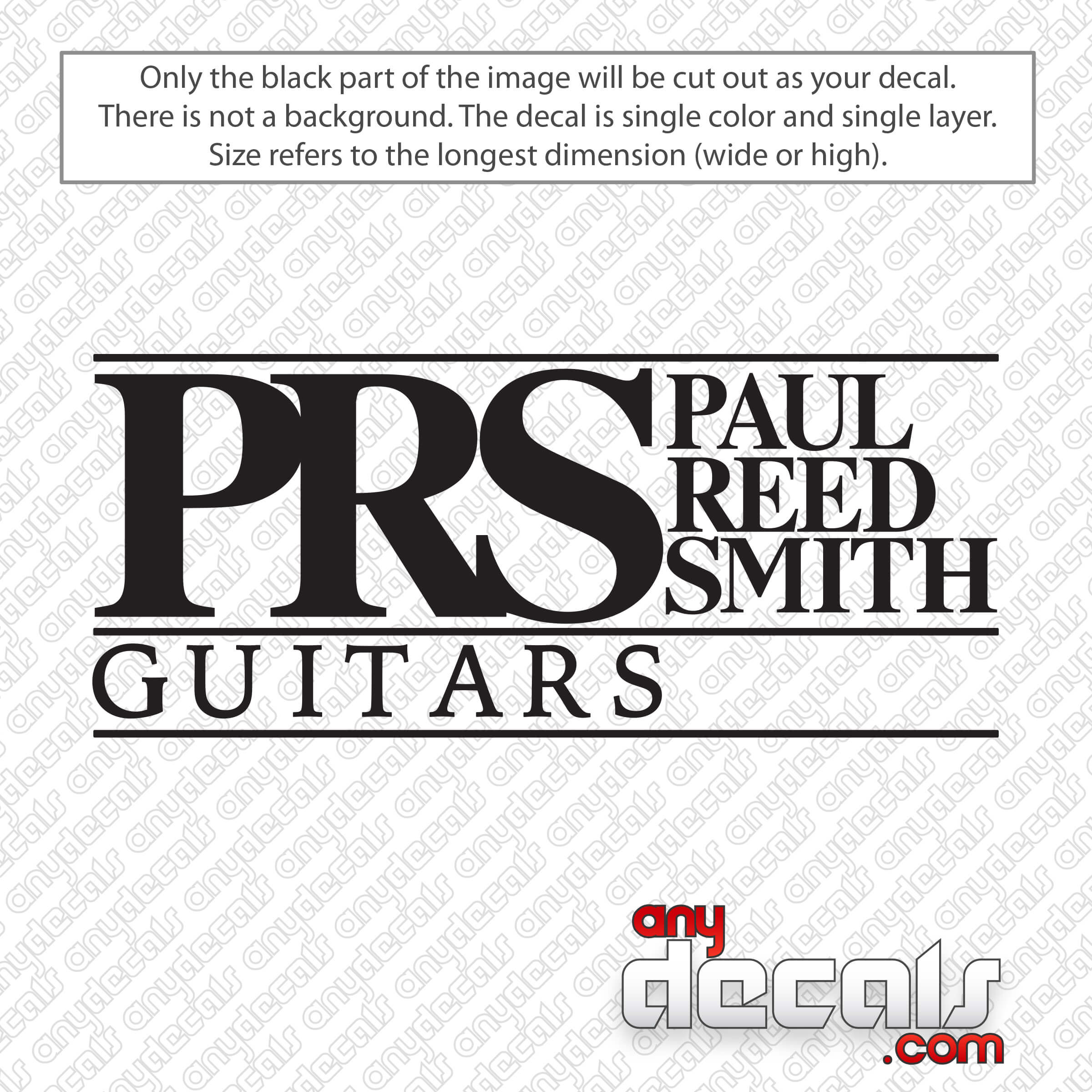 Gretsch Guitars Logo Decal Sticker