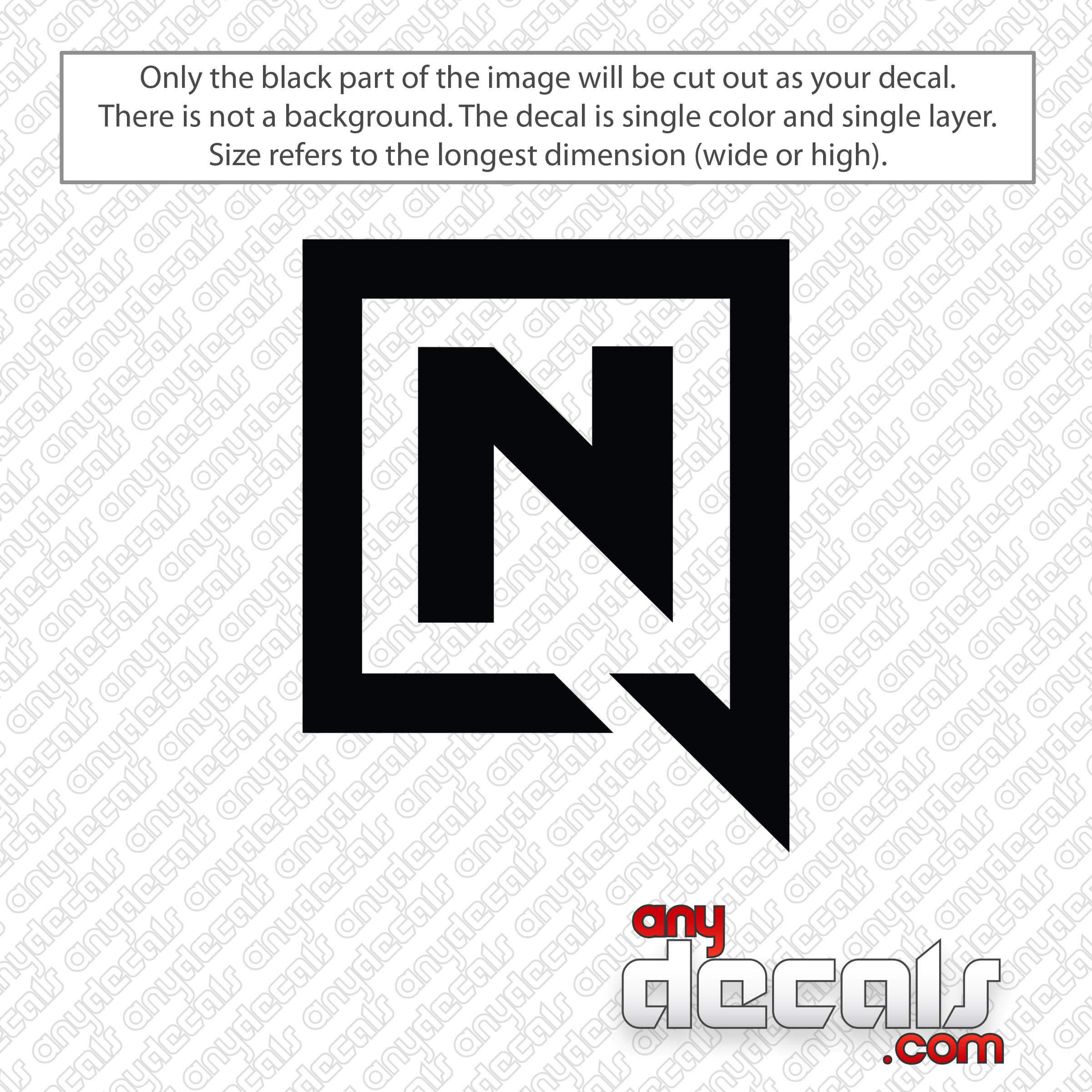 Nitro Snowboards Logo Decal Sticker