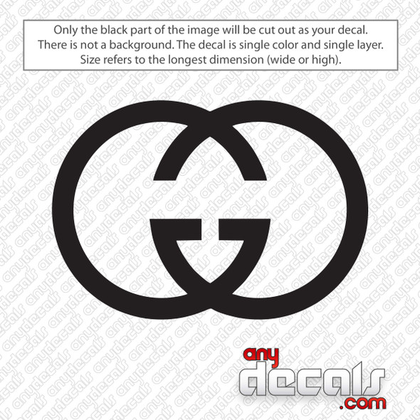 Gucci Emblem Decal Sticker