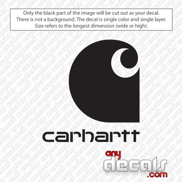 Carhartt Logo Decal Sticker