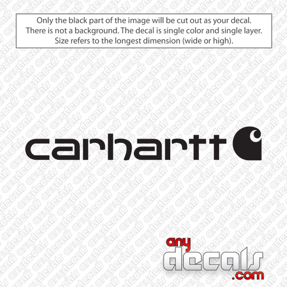 Carhartt Logo Decal Sticker