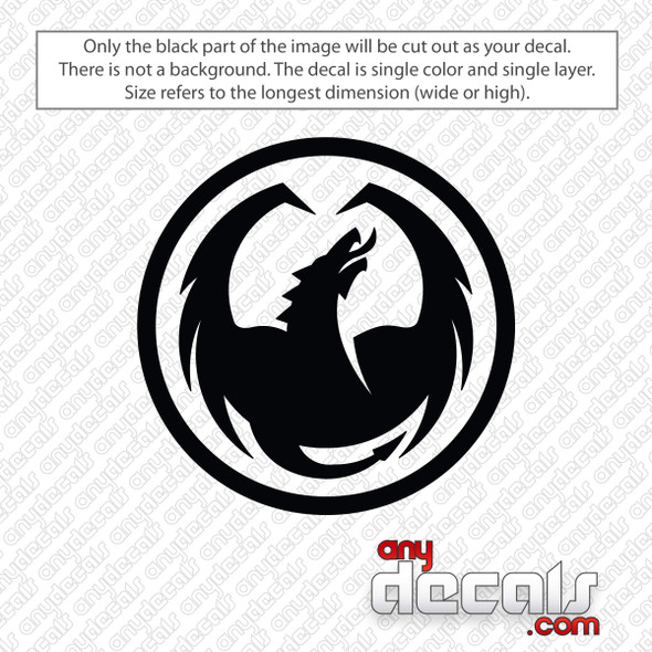 Dragon Alliance Circle Logo Decal Sticker