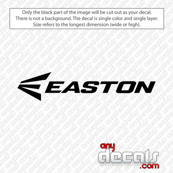 Easton Logo Decal Sticker