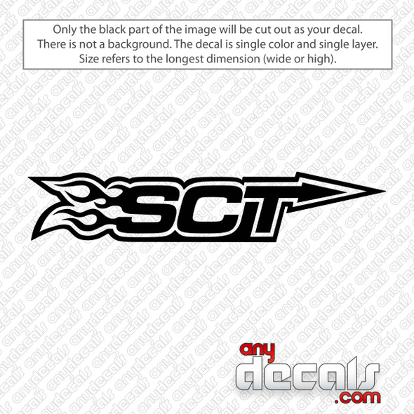 SCT Tuning Decal Sticker