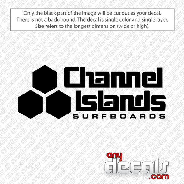 Channel Islands Surfboards Decal Sticker