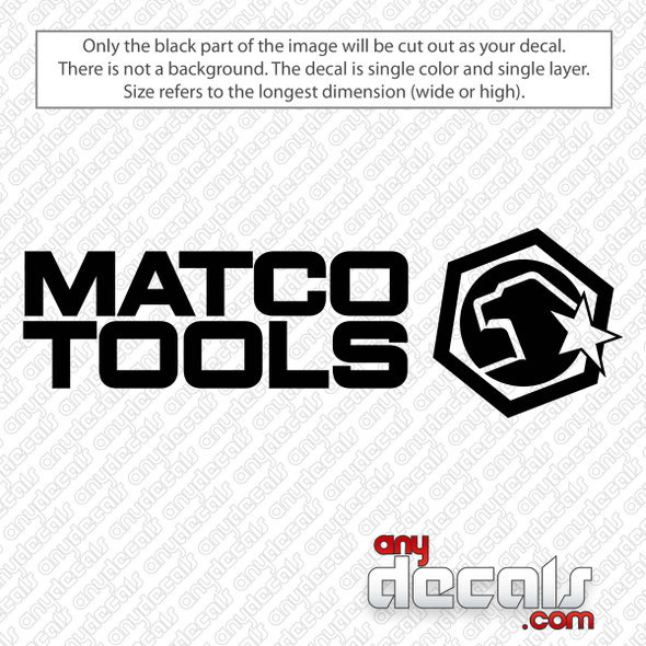 Mac Tools Logo Decal Sticker - AnyDecals.com