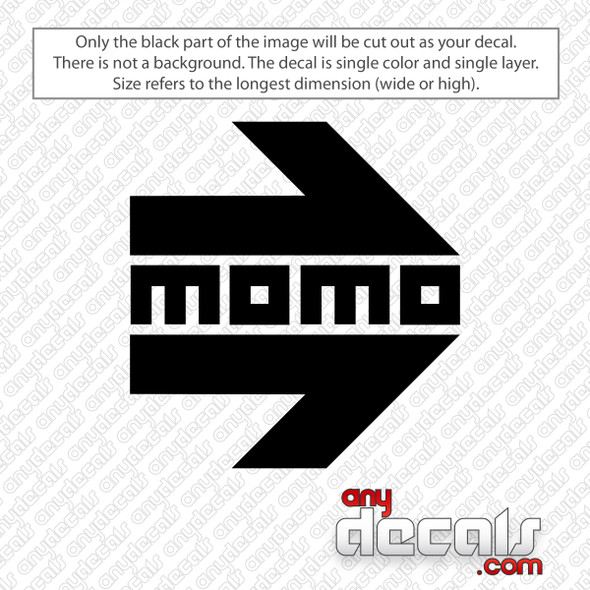 Mishimoto Large White Decal Sticker - Car & Truck Vinyl Decal For Windows Or Body