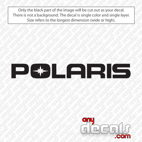 Polaris Logo Decal Sticker
