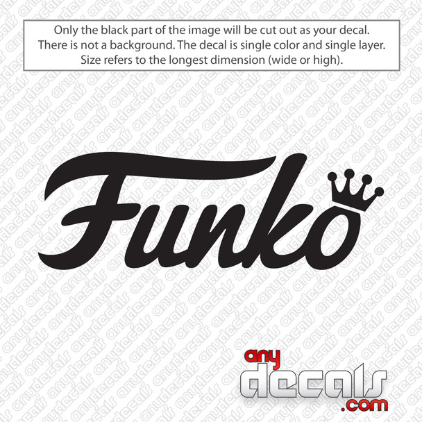 Funko Logo Decal Sticker