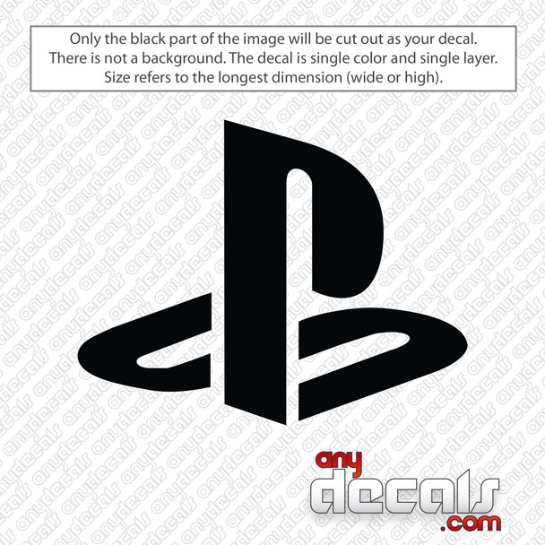 Playstation Logo Decal Sticker