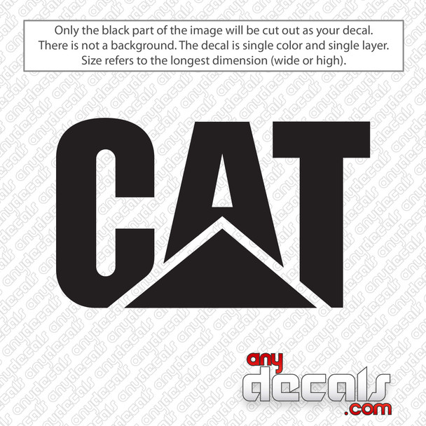 Caterpillar CAT Logo Decal Sticker