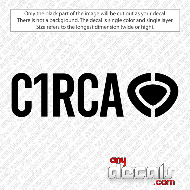 C1rca Logo Decal Sticker