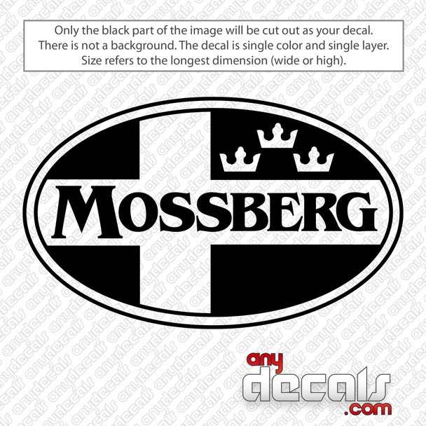 Mossberg Logo Decal Sticker