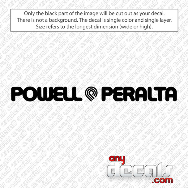 Powell Peralta Logo Decal Sticker