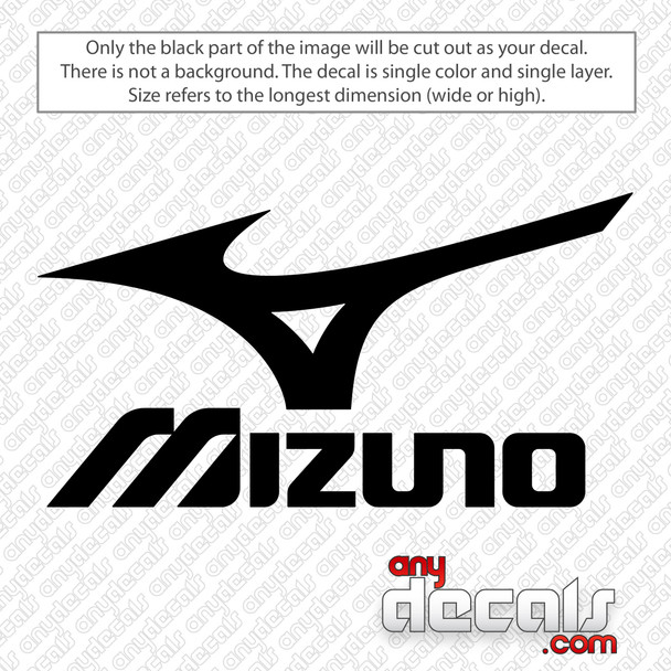 Mizuno Decal Sticker