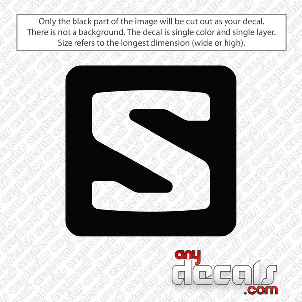 Salomon S Decal Sticker