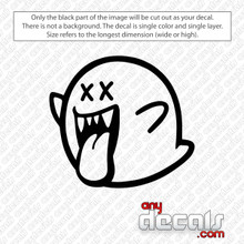 Rude Ghost Sticker