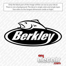 berkley fishing contact 5" Line, Lures, Rods, Baits Decal Sticker : Sports & Outdoors hard or soft Berkley Fishing Logo Decal Sticker