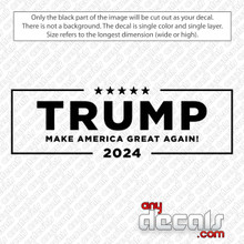 Trump 2024 Make America Great Again AGAIN Custom Stencil